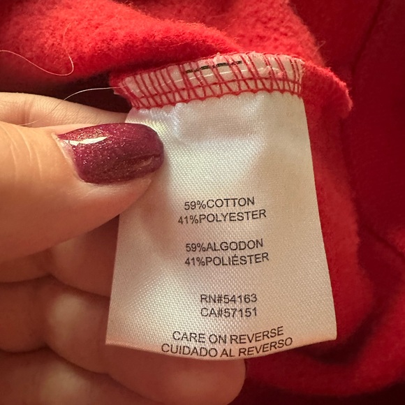 NFL Chiefs Red and Yellow Ladies Zip Up Hoodie XXL - Picture 5 of 6